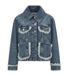 [GANNI] Denim Jacket FW26 A1010200569
