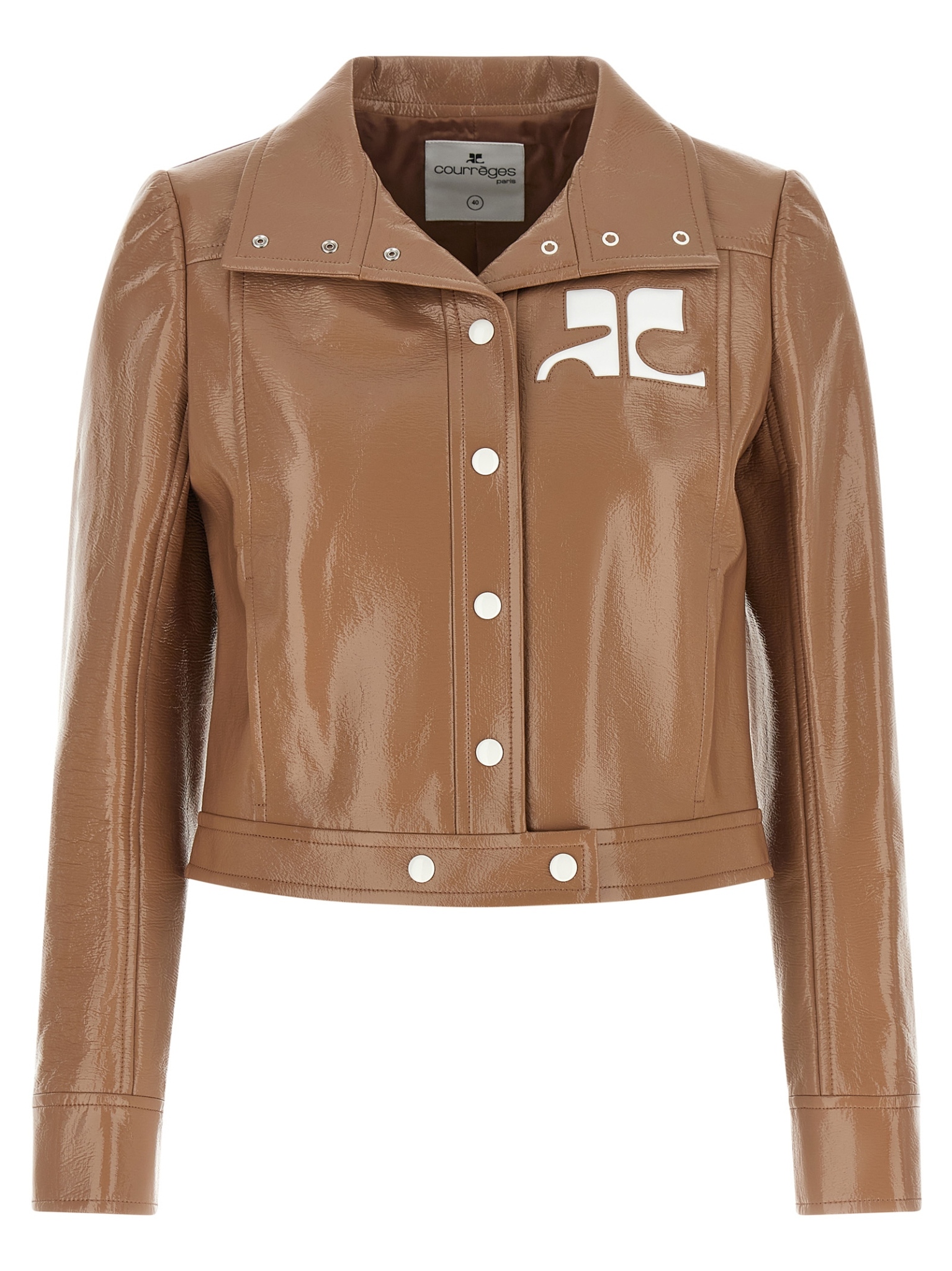 [Courreges] Leather Jacket FW26 223CBL005VY00141091