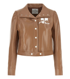 [Courreges] Leather Jacket FW26 223CBL005VY00141091