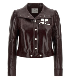 [Courreges] Leather Jacket FW26 223CBL005VY00144090