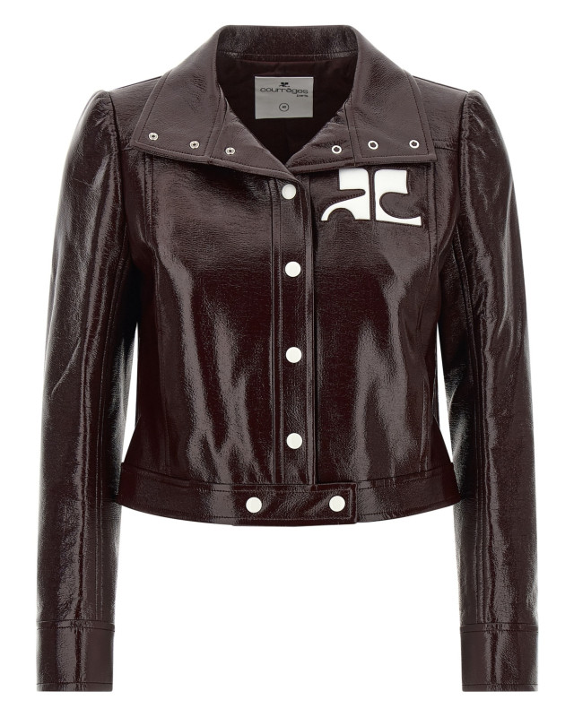 [Courreges] Leather Jacket FW26 223CBL005VY00144090