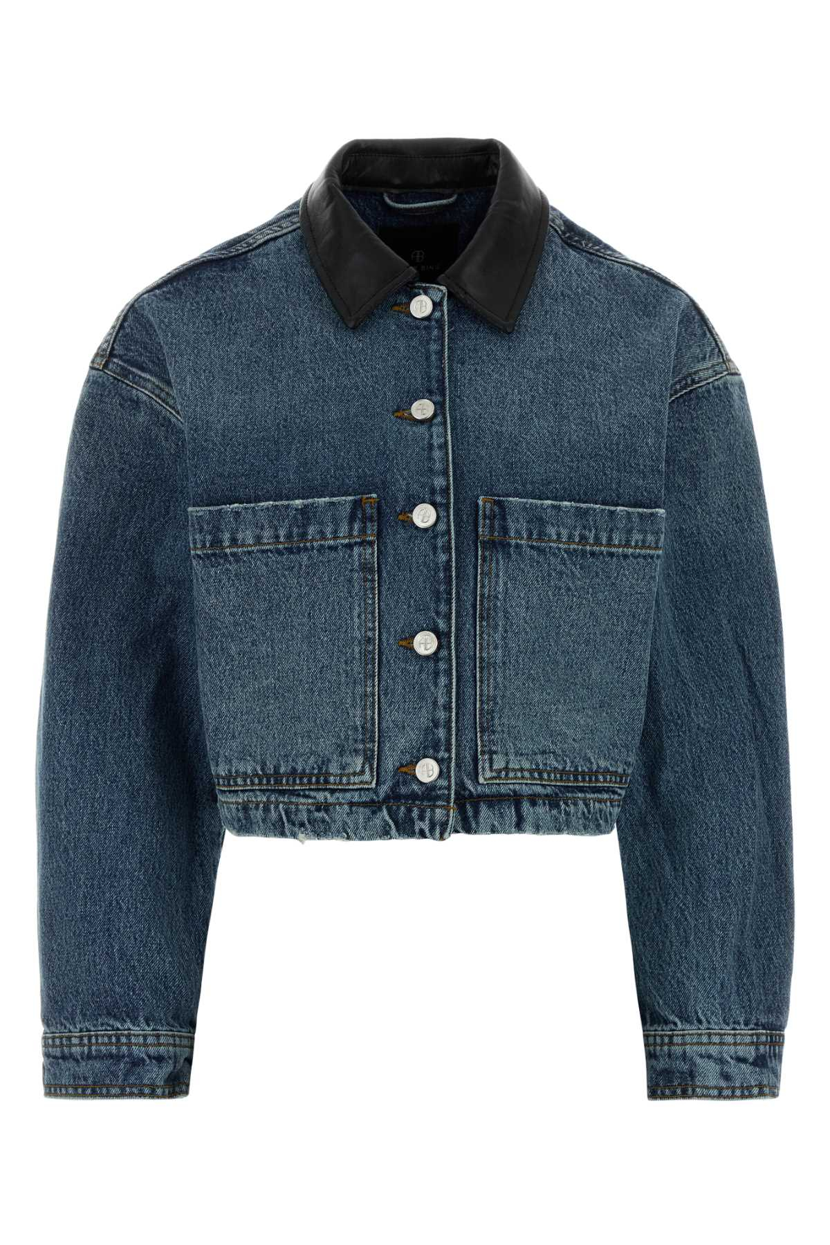 [Anine Bing] Denim Jacket FW26 A0112920 WHD94