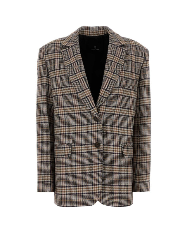 [Anine Bing] Blazer FW26 A0112220 CHK01