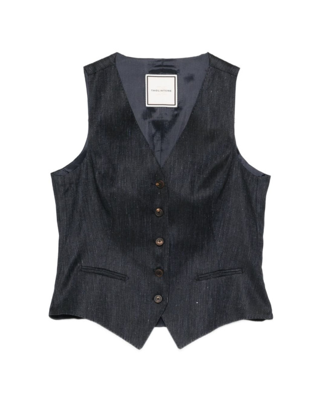 [TAGLIATORE] Vest SS26 GRACIE 940008 U 26E333 B1243