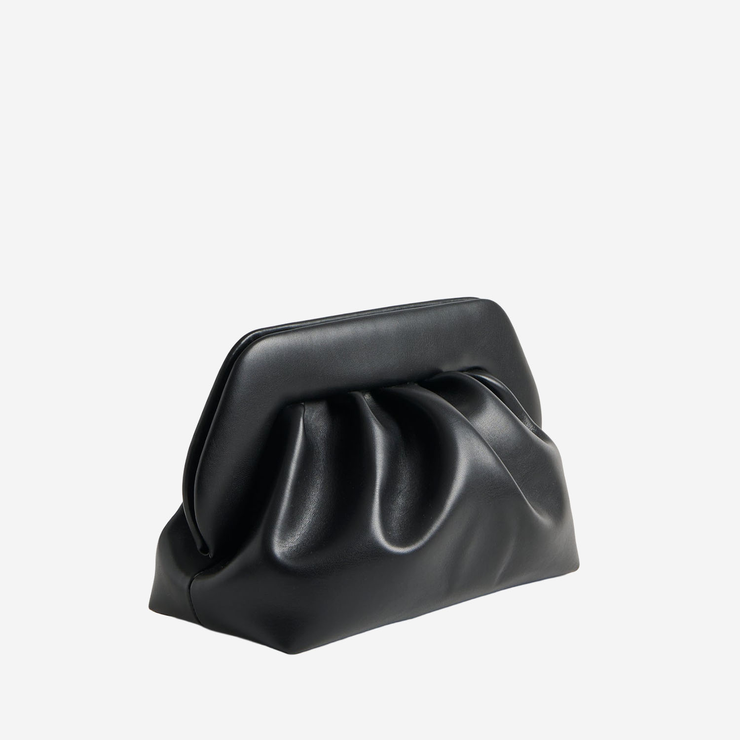 [Themoire'] Clutch bag SS26 NS1WTMB00OOVF0303AJETBLACK
