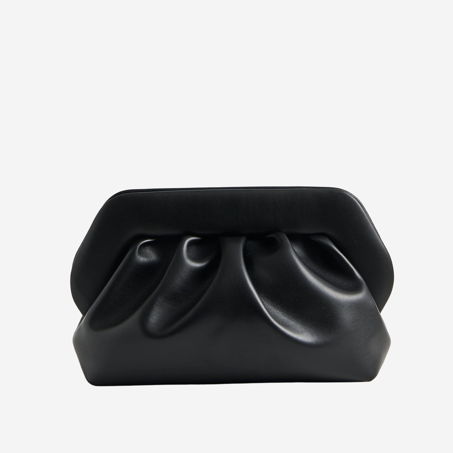 [Themoire'] Clutch bag SS26 NS1WTMB00OOVF0303AJETBLACK