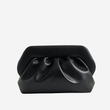 [Themoire'] Clutch bag SS26 NS1WTMB00OOVF0303AJETBLACK