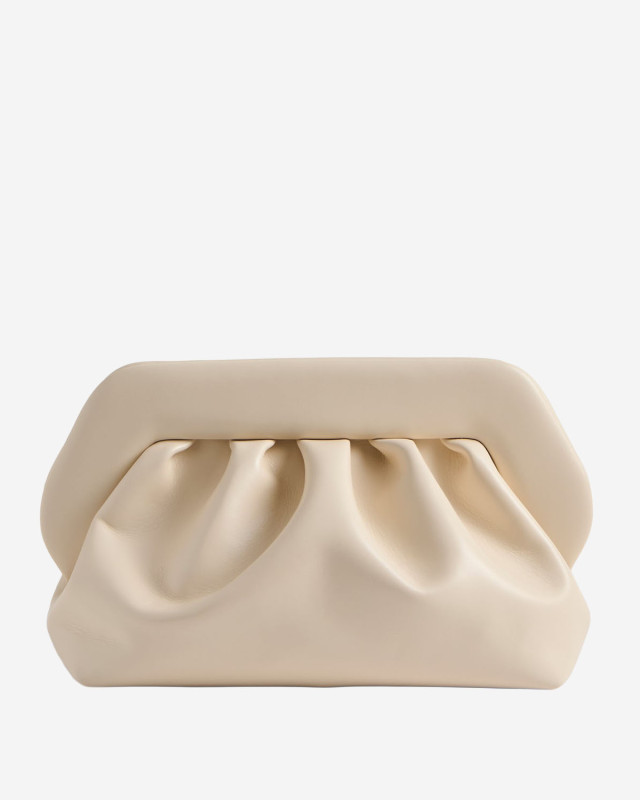 [Themoire'] Clutch bag SS26 NS1WTMB00OOVF0110ABUTTERCREAM