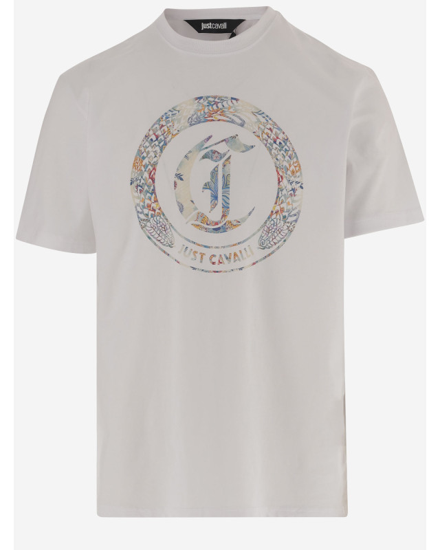 [Just Cavalli] T-shirts Short Sleeve SS26 80OAHE01CJ110003
