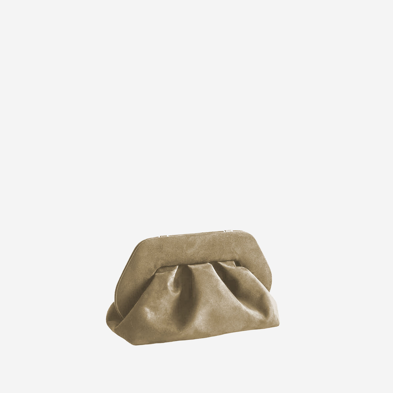 [Themoire'] Clutch bag FW25 TMFW25TSUE124BISCUIT