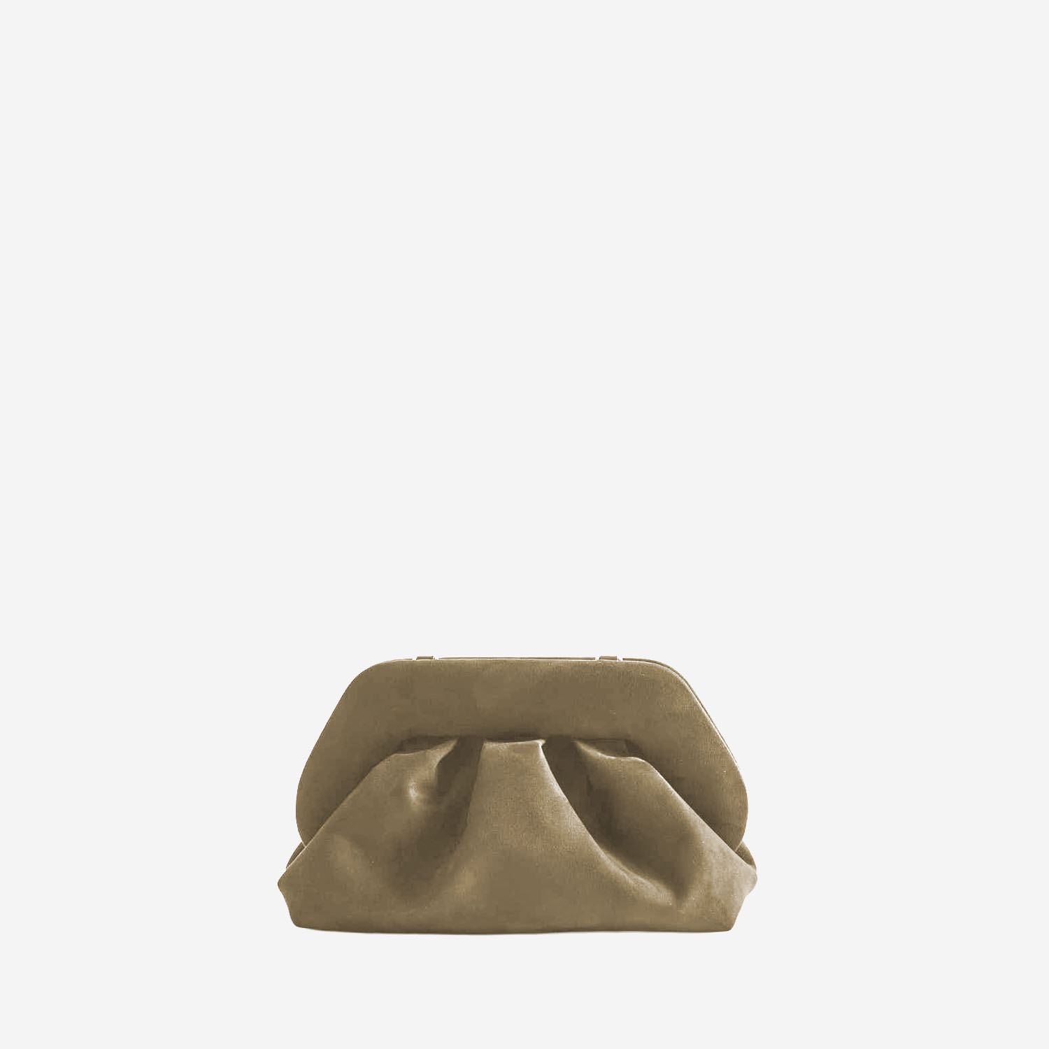 [Themoire'] Clutch bag FW25 TMFW25TSUE124BISCUIT