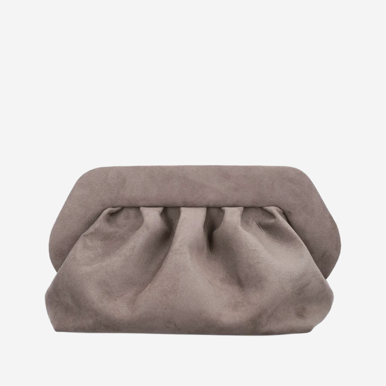 [Themoire'] Clutch bag FW25 TMFW25BSUE58MUD