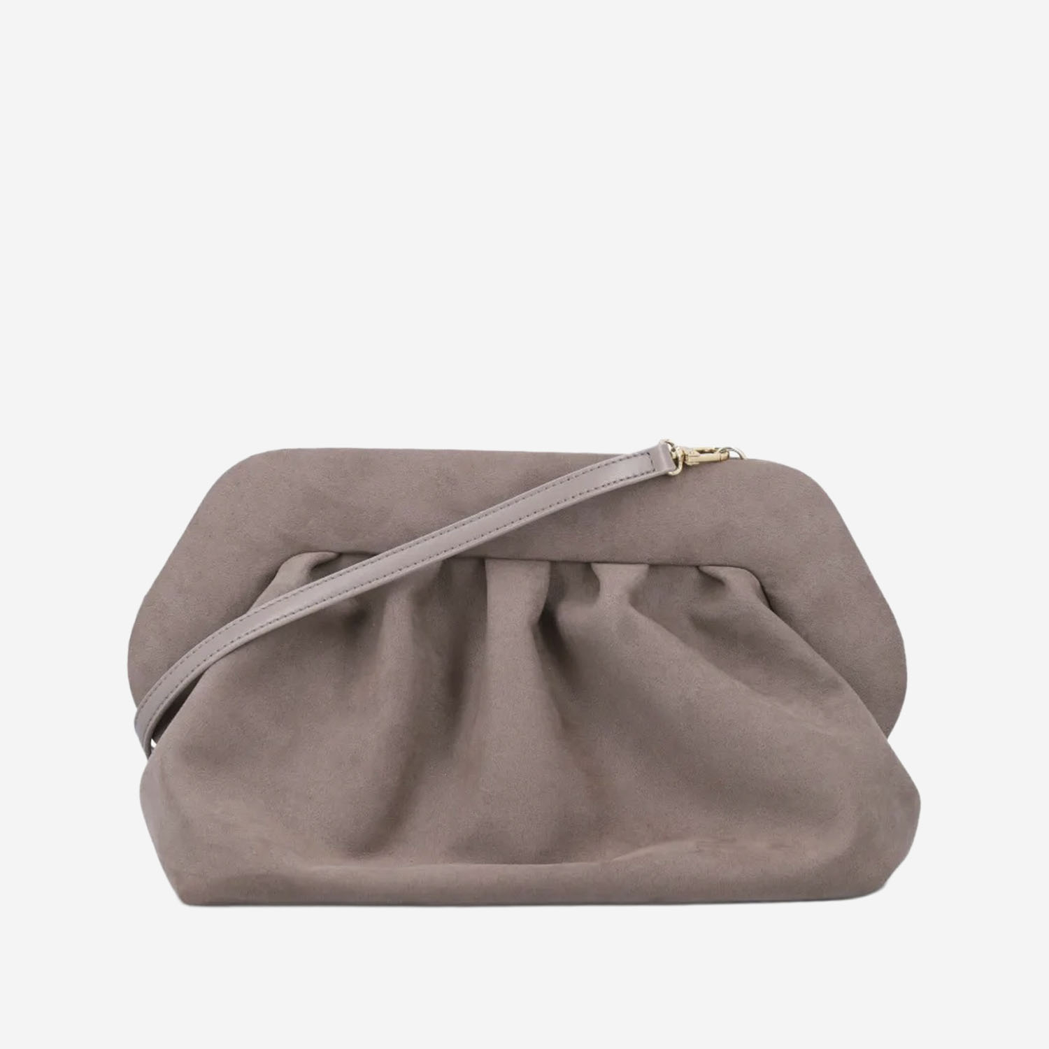 [Themoire'] Clutch bag FW25 TMFW25BSUE58MUD