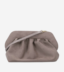 [Themoire'] Clutch bag FW25 TMFW25BSUE58MUD