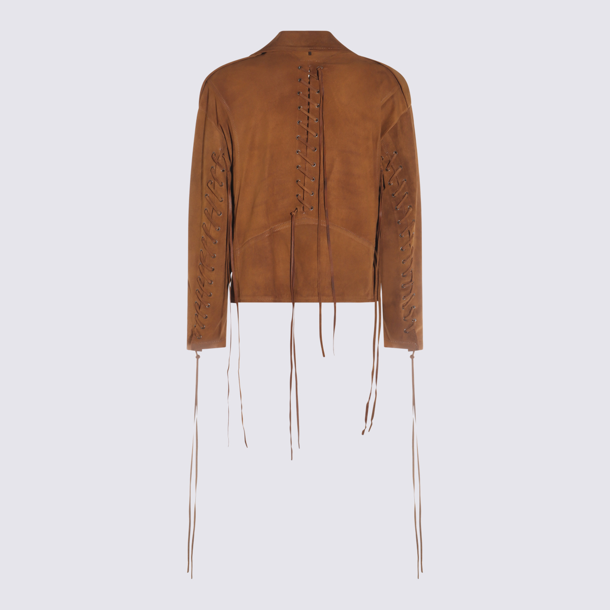 [SALVATORE SANTORO] Leather Jacket SS25 S25SANTD48033VAGE CAMEL