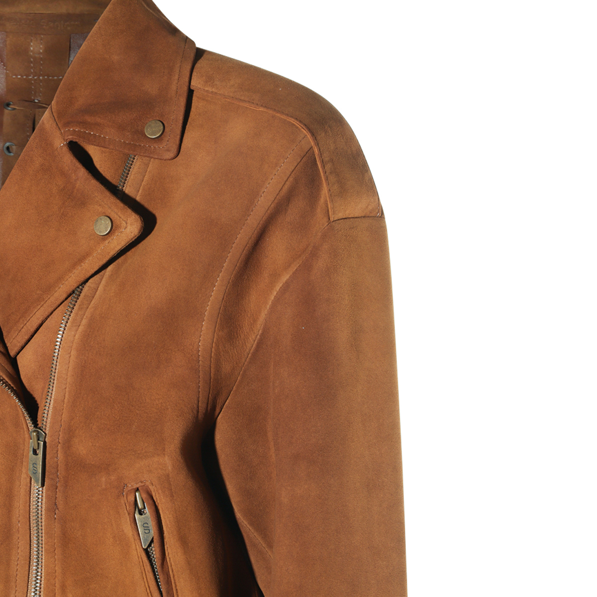 [SALVATORE SANTORO] Leather Jacket SS25 S25SANTD48033VAGE CAMEL
