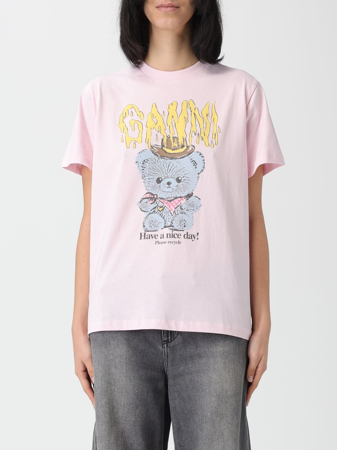 [GANNI] T-shirts Short Sleeve SS26 A1050074 868