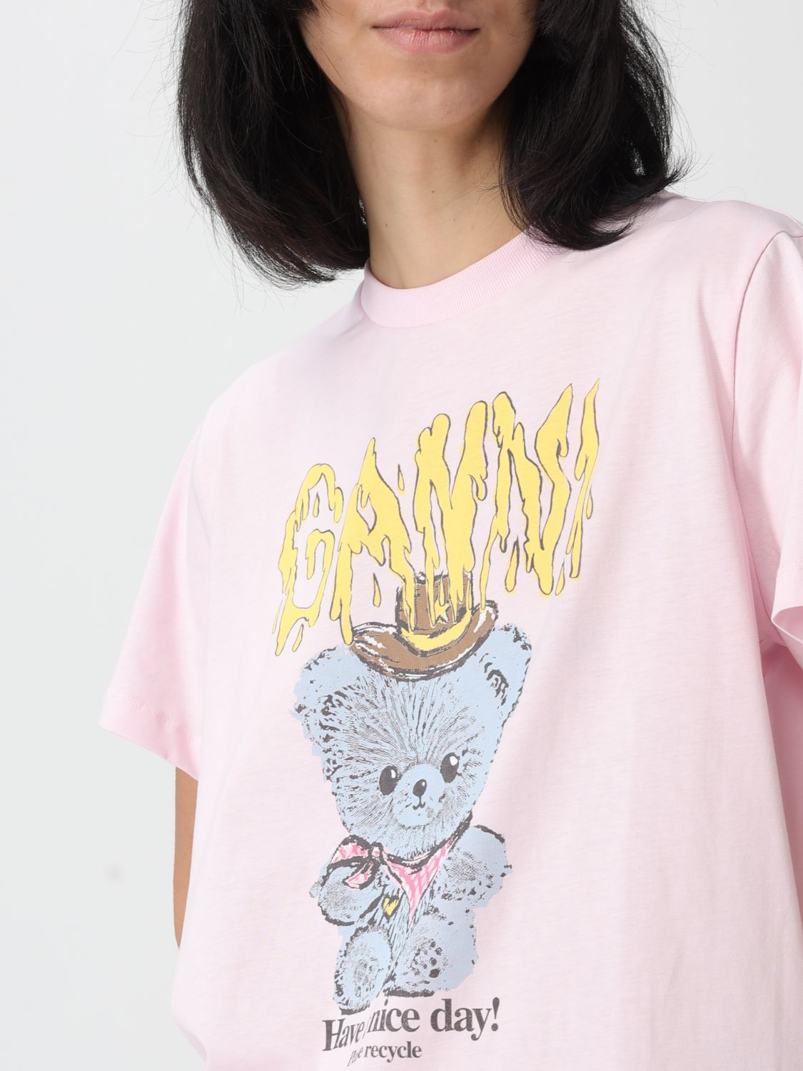 [GANNI] T-shirts Short Sleeve SS26 A1050074 868