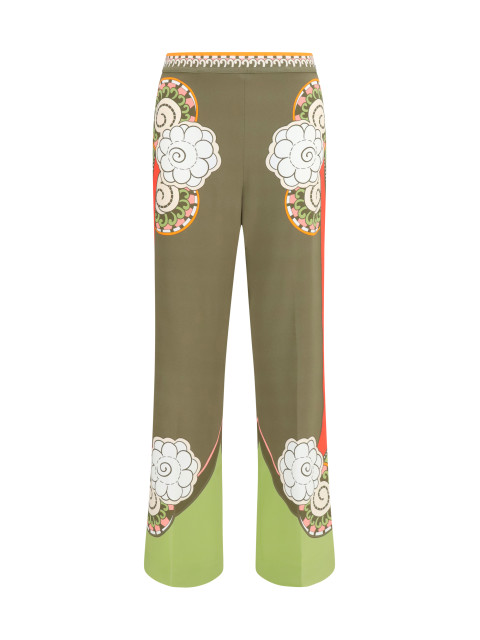 Straight-leg Ambrosia print Pants