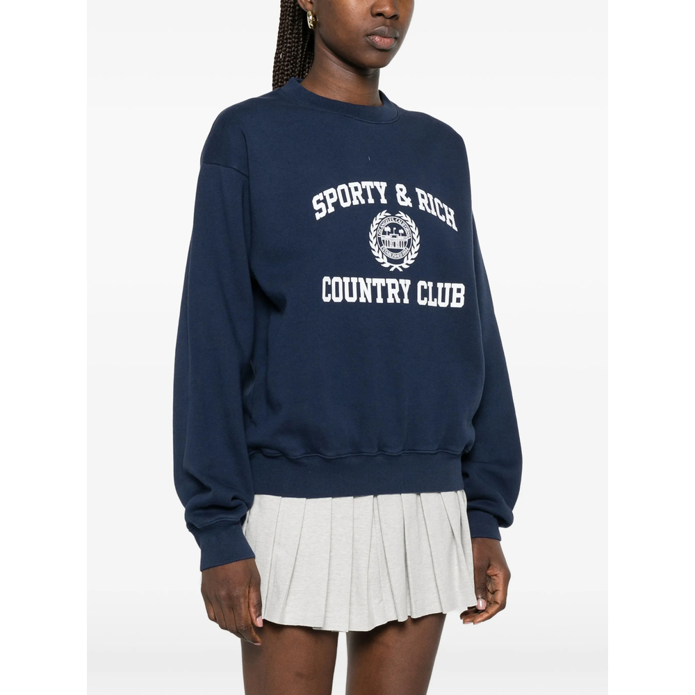 [SPORTY & RICH] Sweatshirt FW26 ST09876218BL  DNAVY