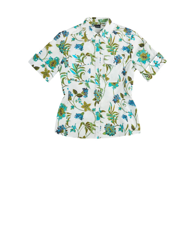 [Fay] Shirts Short Sleeve SS26 NCWA2526000ZGHB001