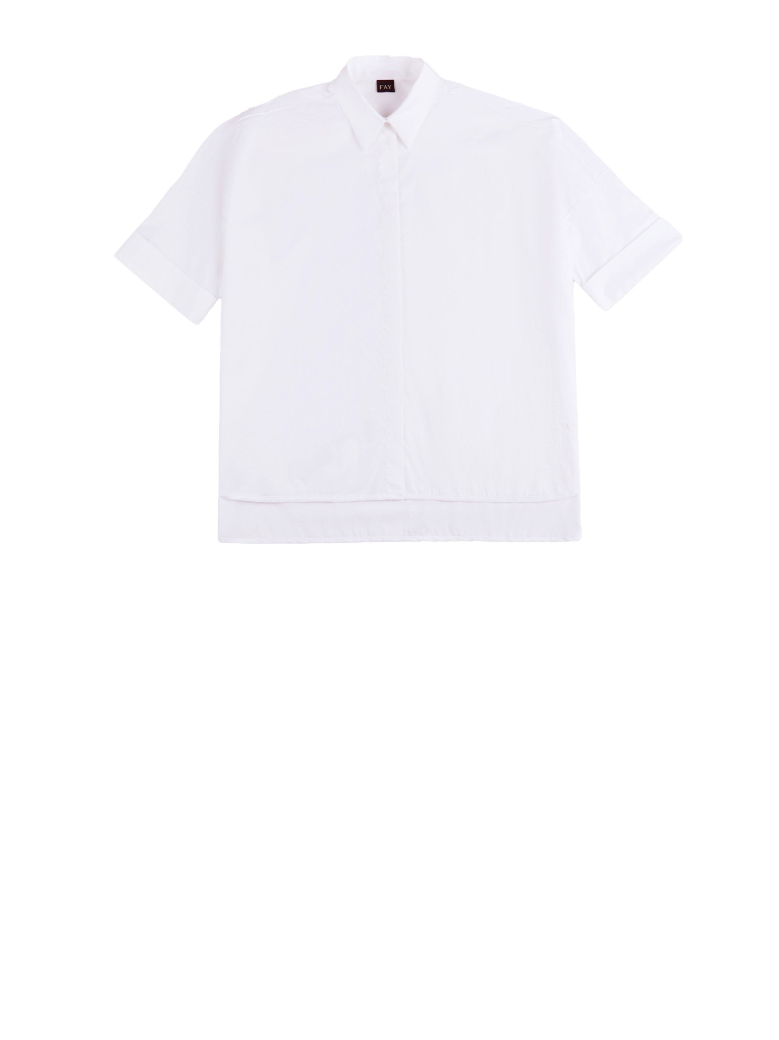 [Fay] Shirts Short Sleeve SS26 NCWA552552SZGRB001