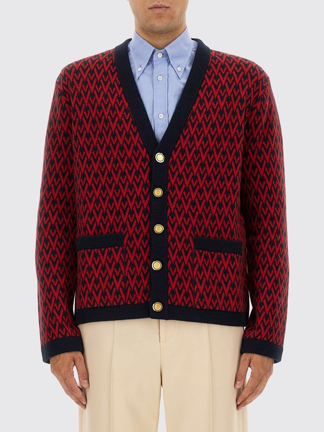 [Valentino] Cardigan SS26 7V3KA04IAR1 BR5