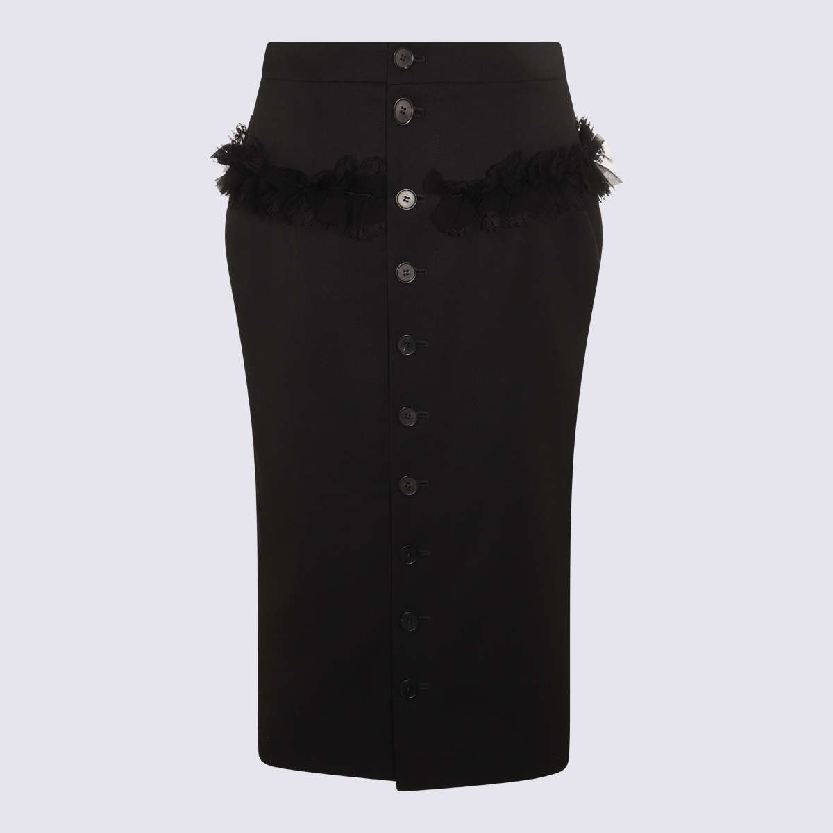 [Alexander McQueen] Midi skirt FW25 839515QJAAC1000