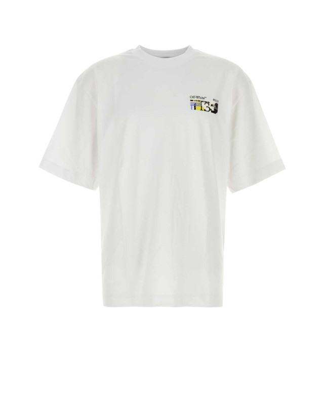 [Off White] T-shirts FW26 44MAA120F26J00Z100 WHITE