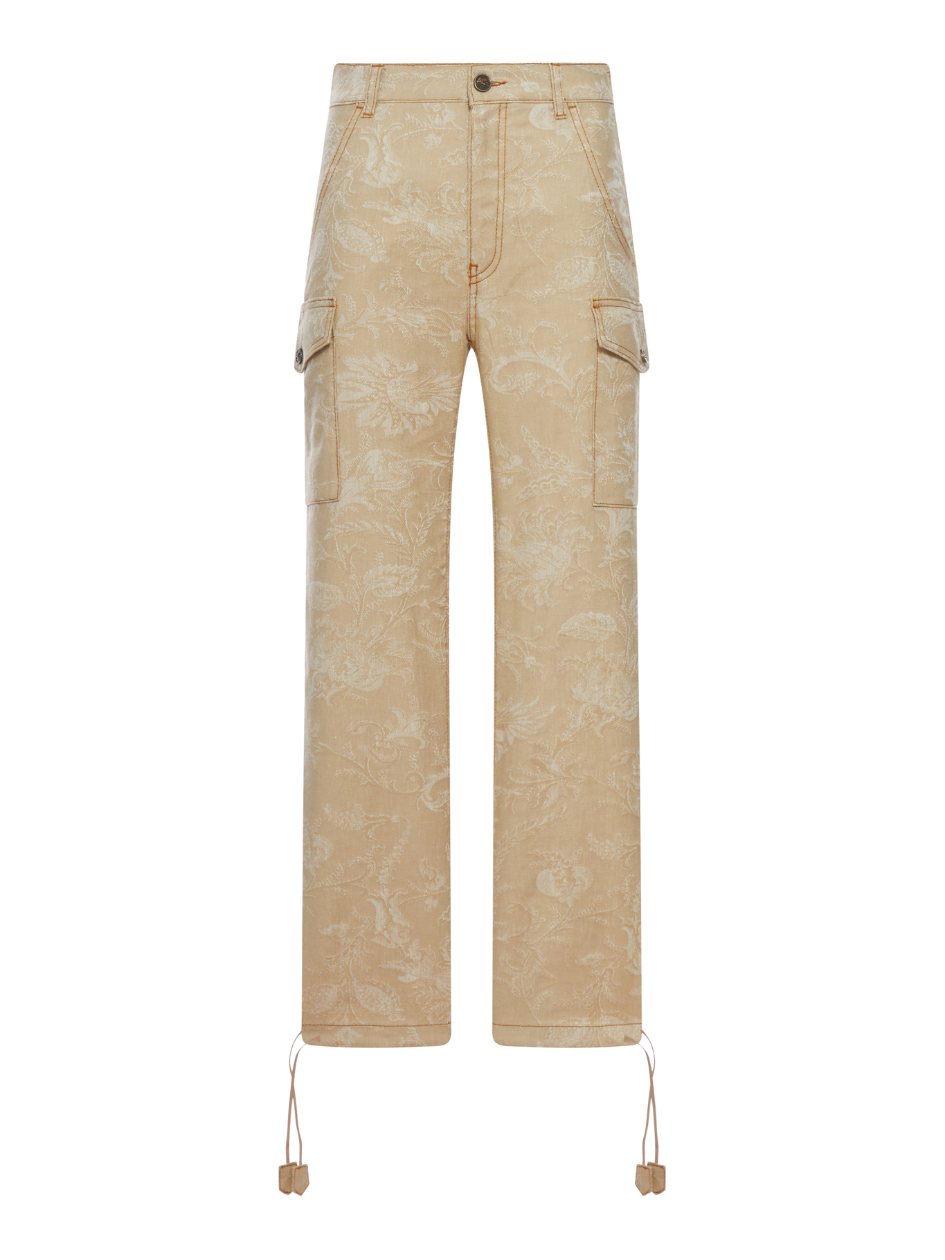 [Etro] Trousers SS26 WRNB003399TJEK7S9820S9820 BEIGE