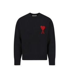 [AMI] Knitwear FW26 UKS838 018009