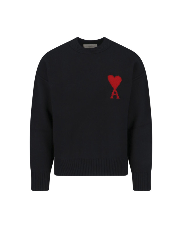 [AMI] Knitwear FW26 UKS838 018009