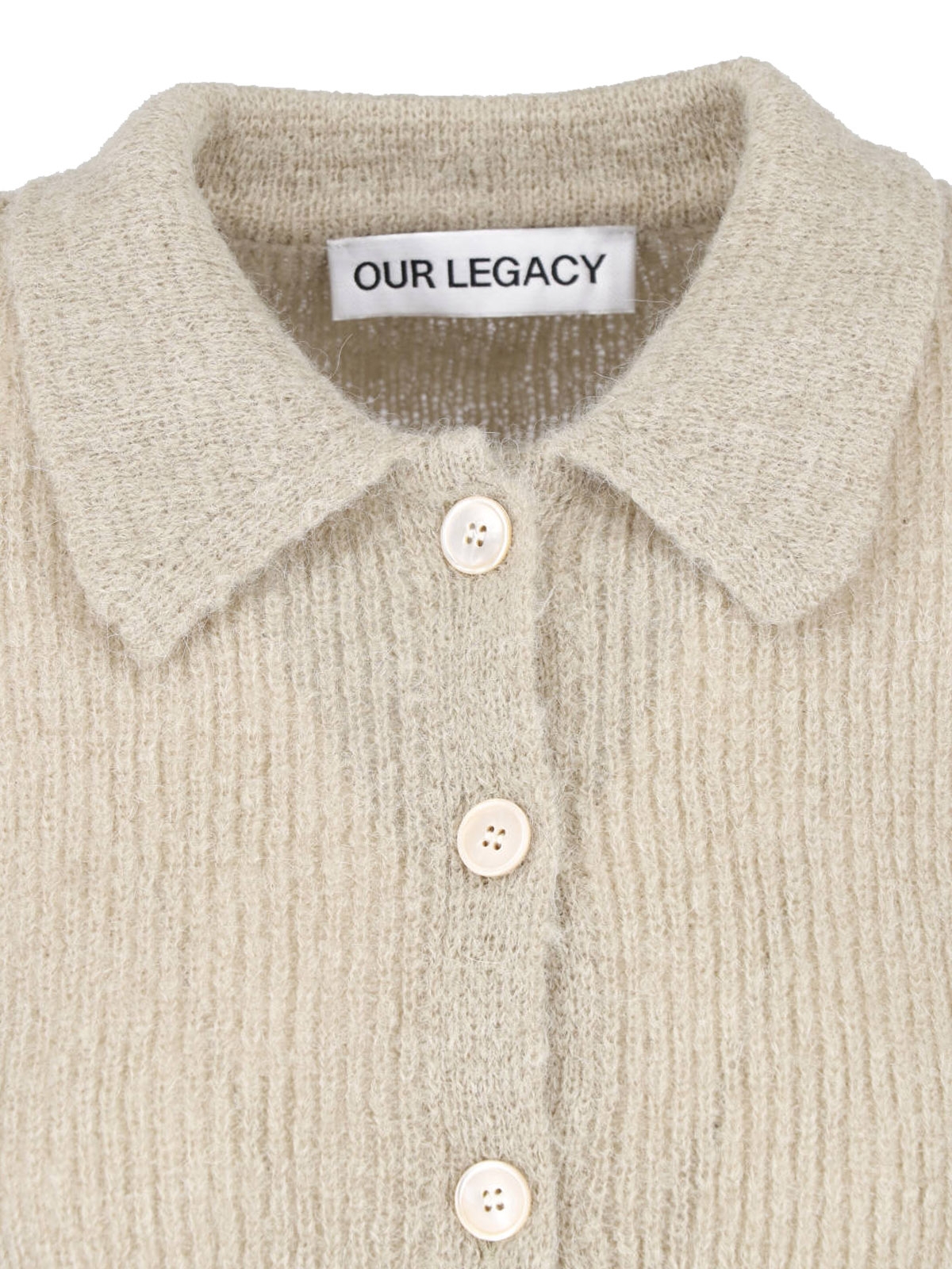 [Our Legacy] Knitwear FW26 W4263MSSOFT SAGE FUZZY ALPACA