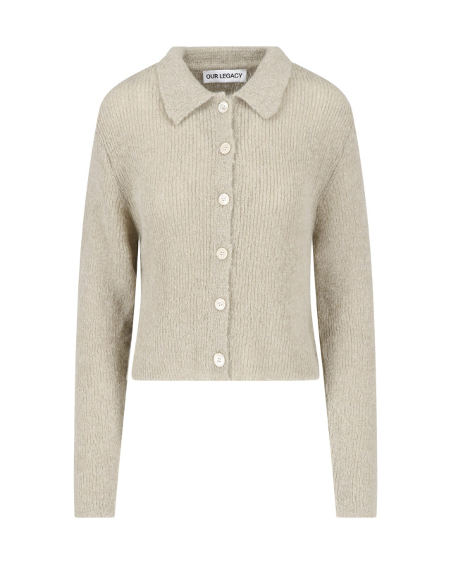 [Our Legacy] Knitwear FW26 W4263MSSOFT SAGE FUZZY ALPACA