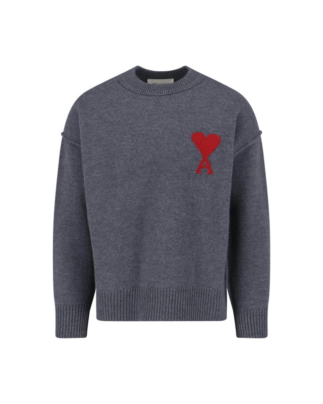 [AMI] Knitwear FW26 UKS838 018084