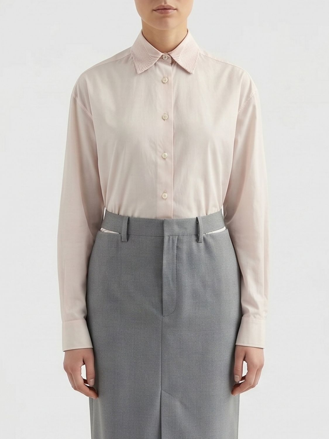 [Jil Sander] Shirts Long Sleeve SS26 J03DL0230J45339 100
