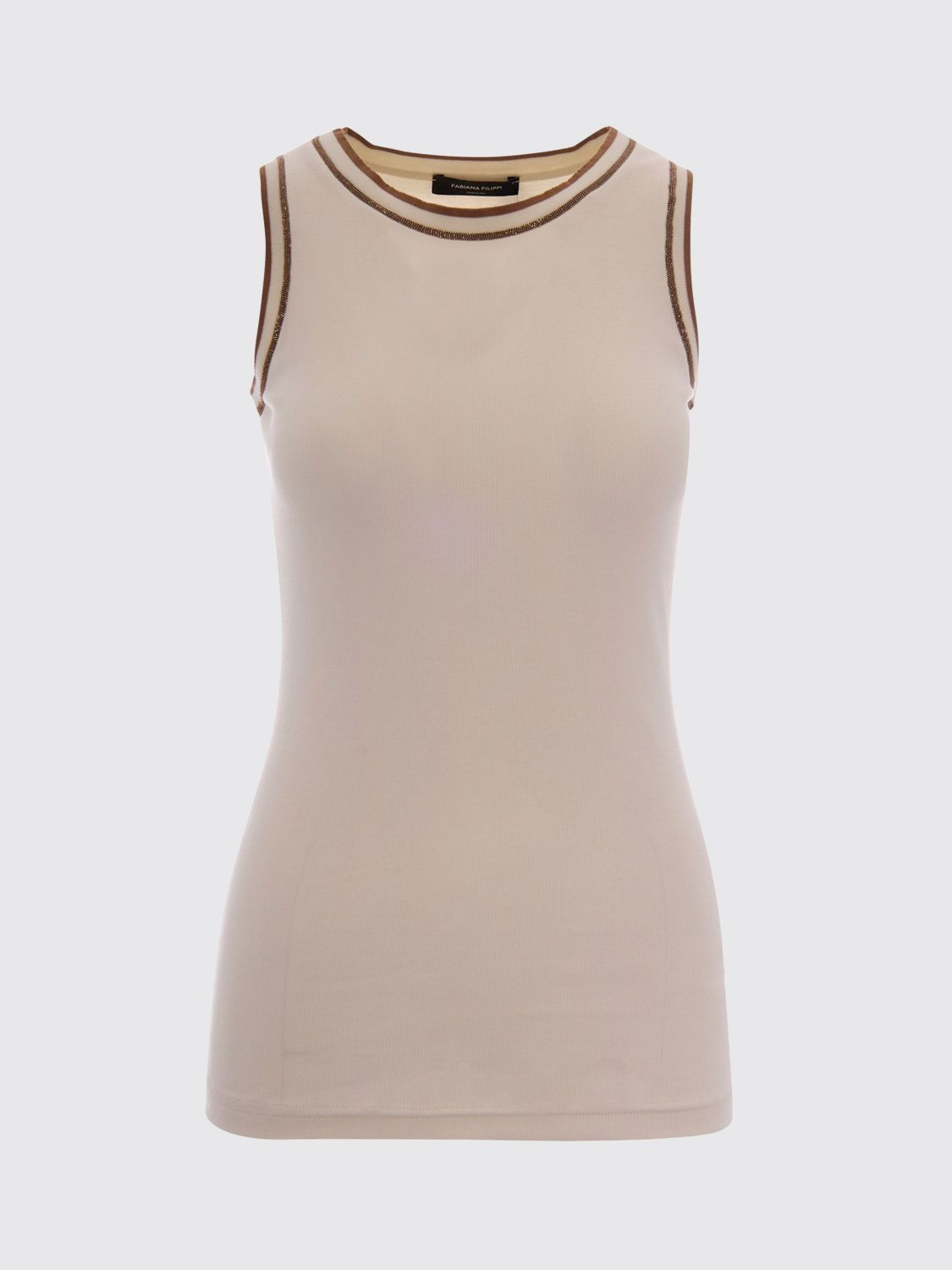 [Fabiana Filippi] T-shirts Sleeveless SS26 JED276F602M203 VR1