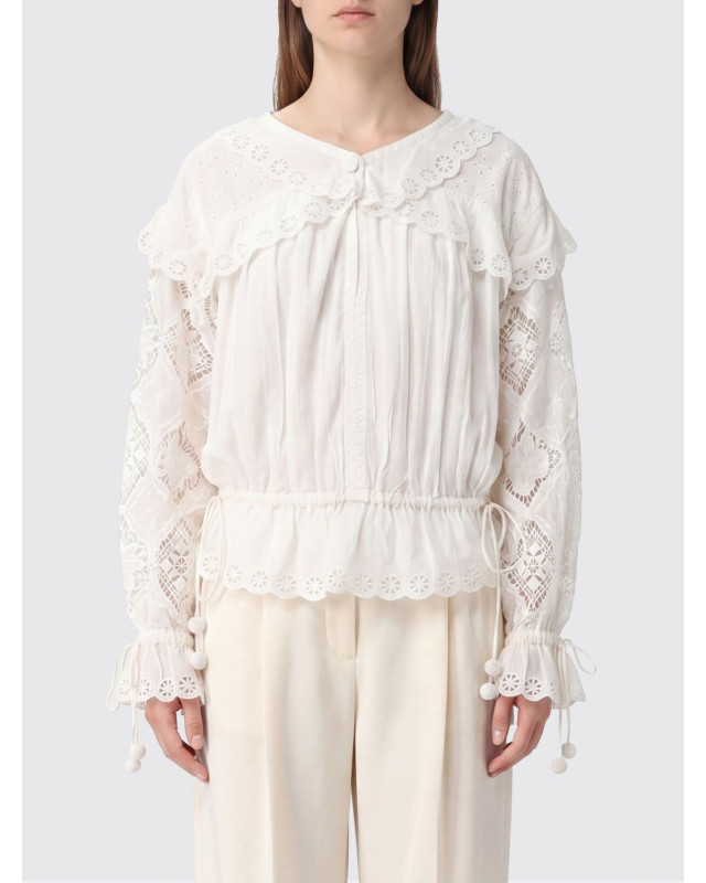 [Isabel Marant] Blouse SS26 HT0886FAD2J17I 20WH