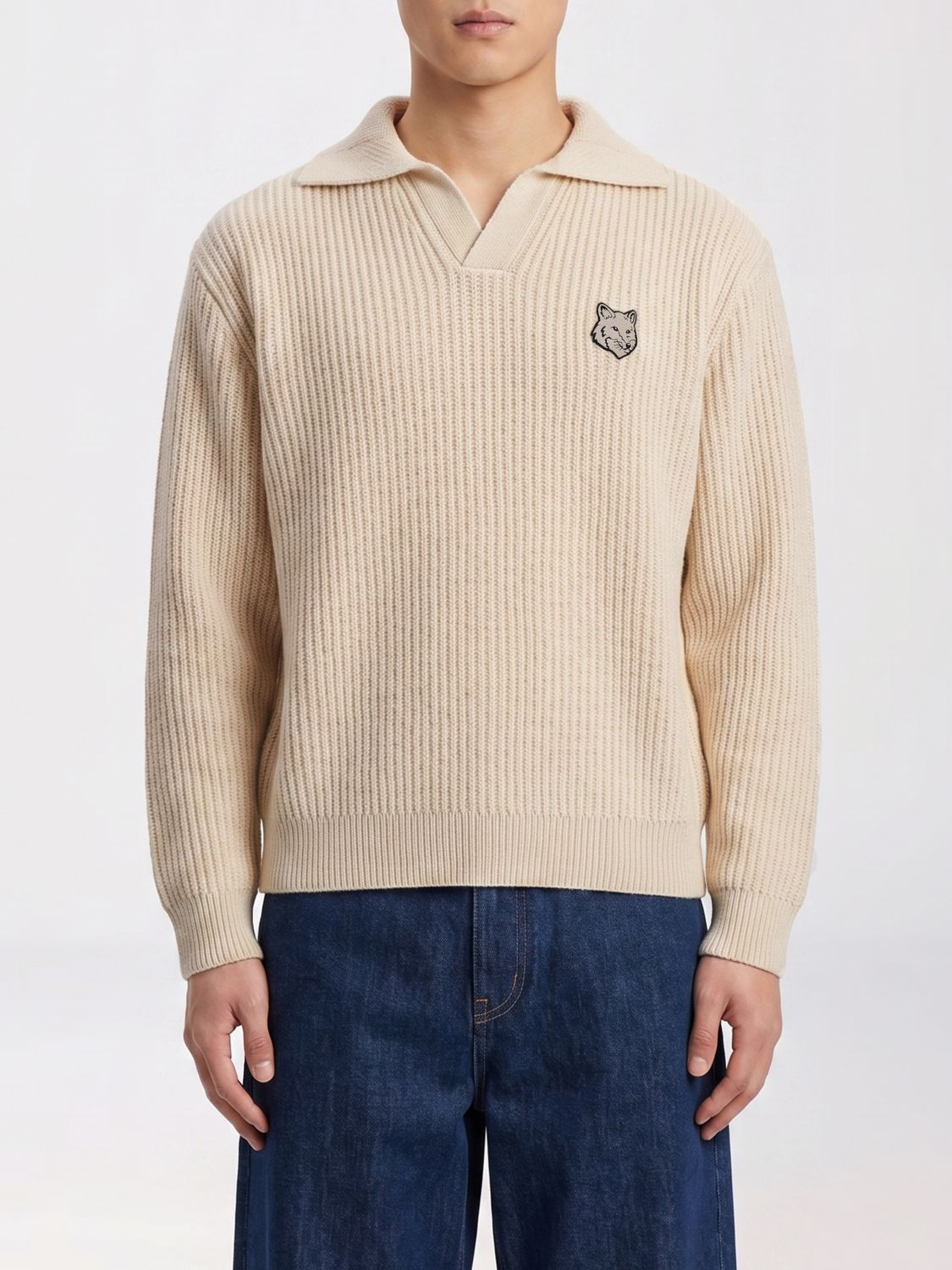 [MAISON KITSUNE] T-shirts Long Sleeve SS26 QM00202KT1189 0431