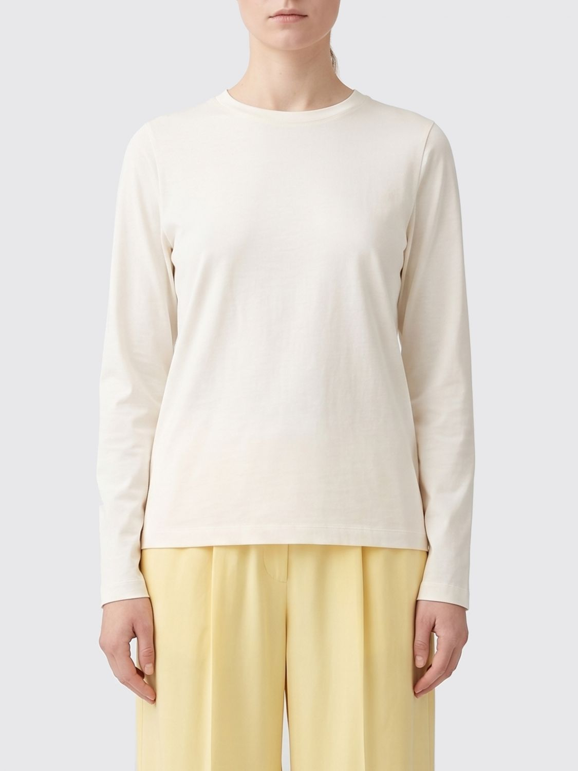 [Jil Sander] T-shirts Long Sleeve SS26 J03GC0158J20358 100