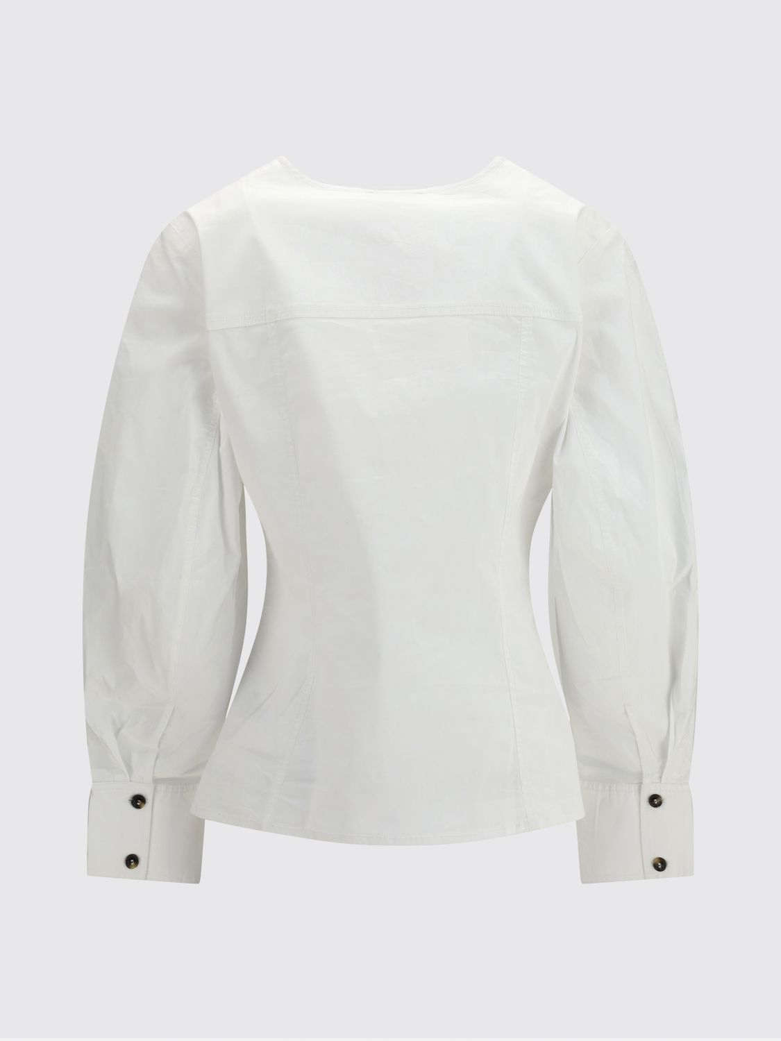 [GANNI] Shirts Long Sleeve SS26 A1040353 151
