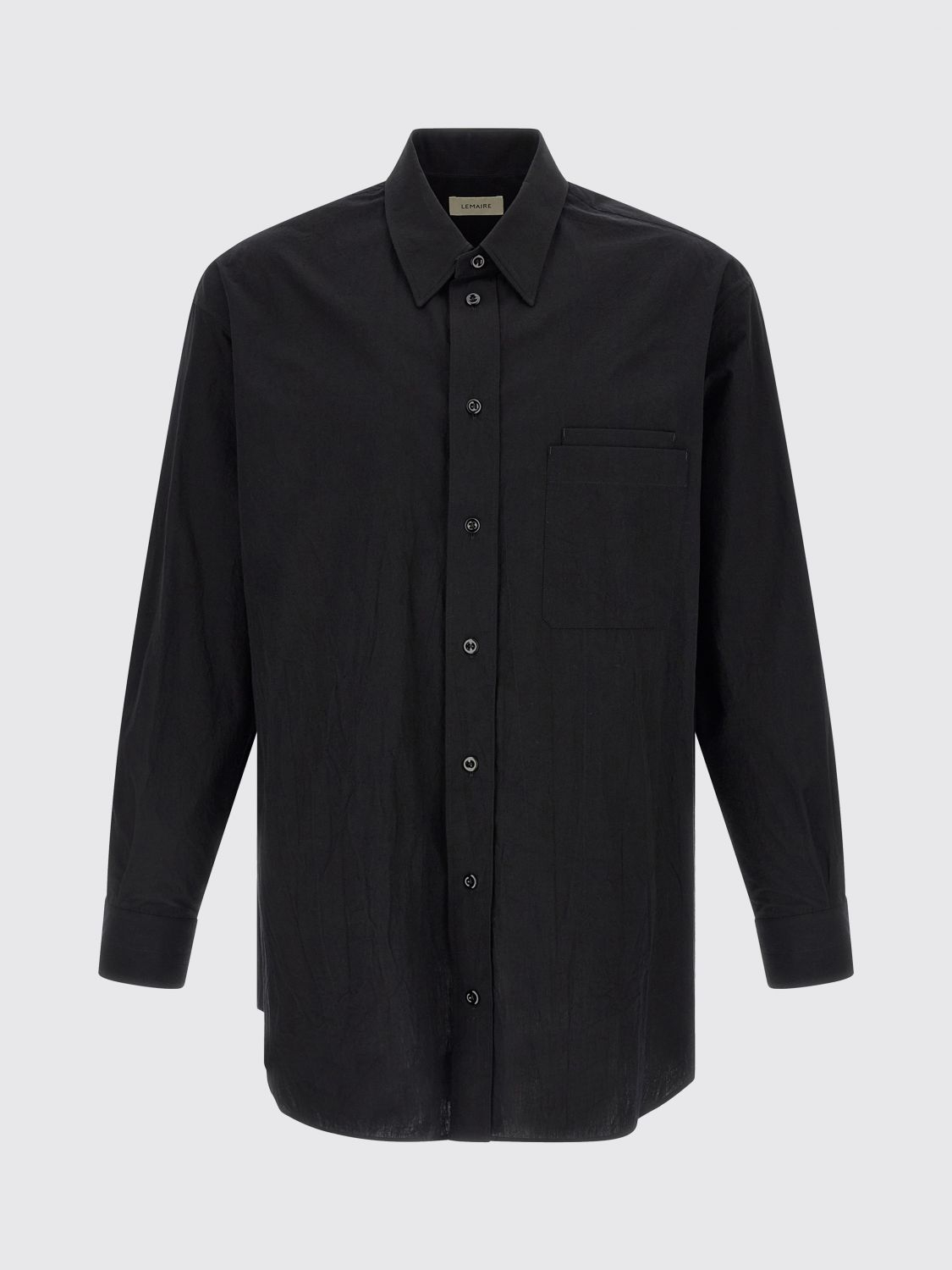 [LEMAIRE] Shirts Long Sleeve SS26 SH1247LF1399 BK999