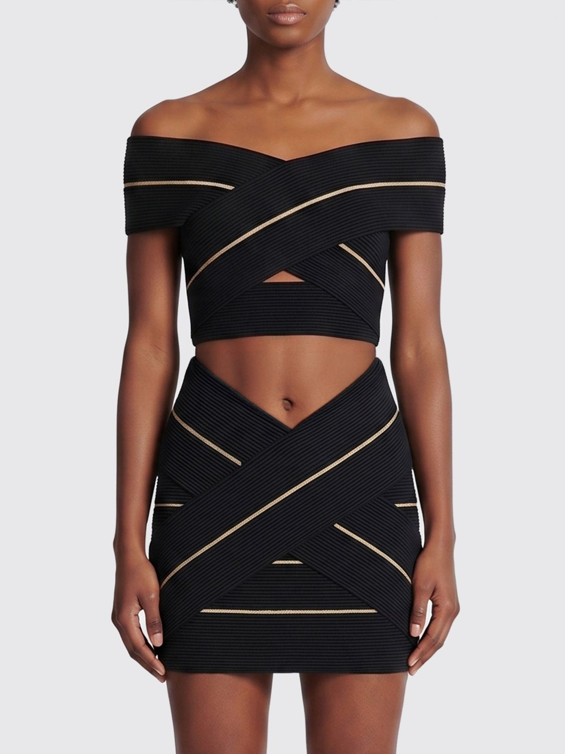 [Balmain] Tank top SS26 GF0AB580KJ75 0PA