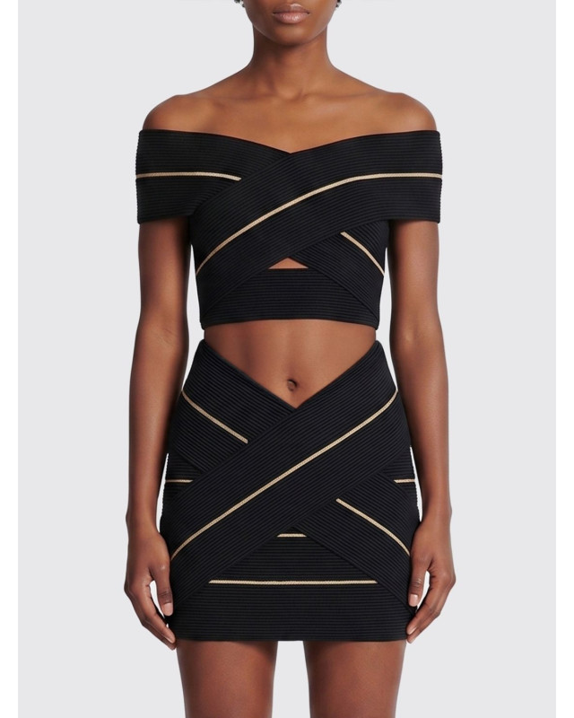 [Balmain] Tank top SS26 GF0AB580KJ75 0PA