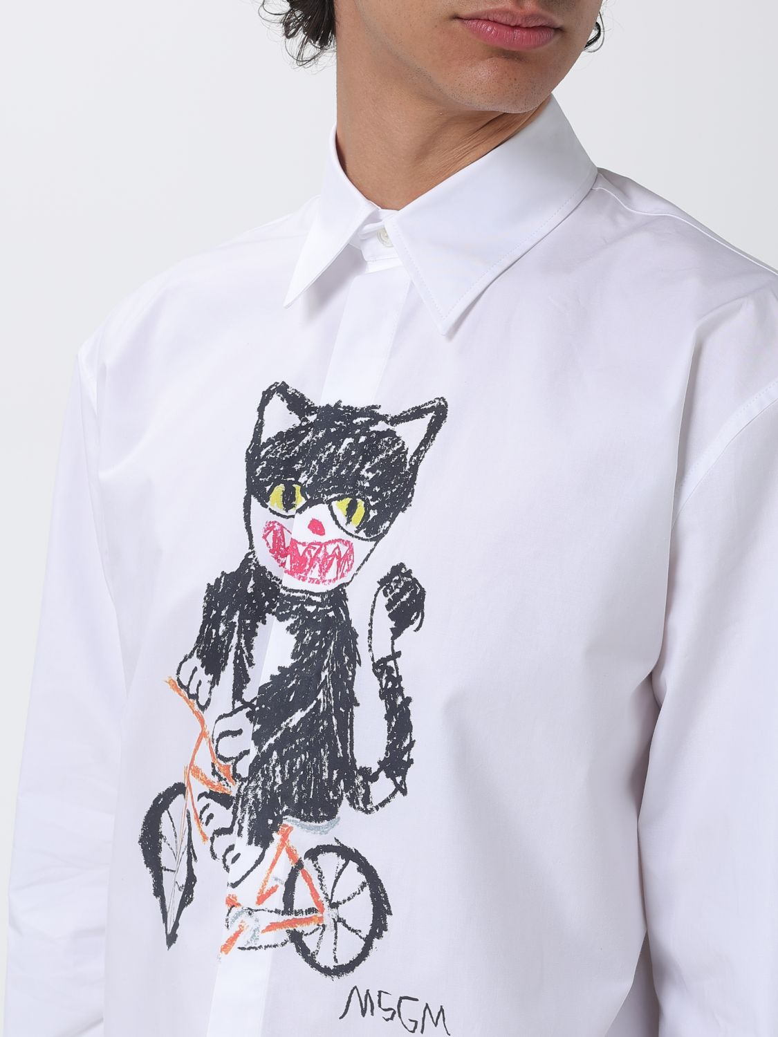 [MSGM] Shirts Long Sleeve SS26 4040ME18X267112 01