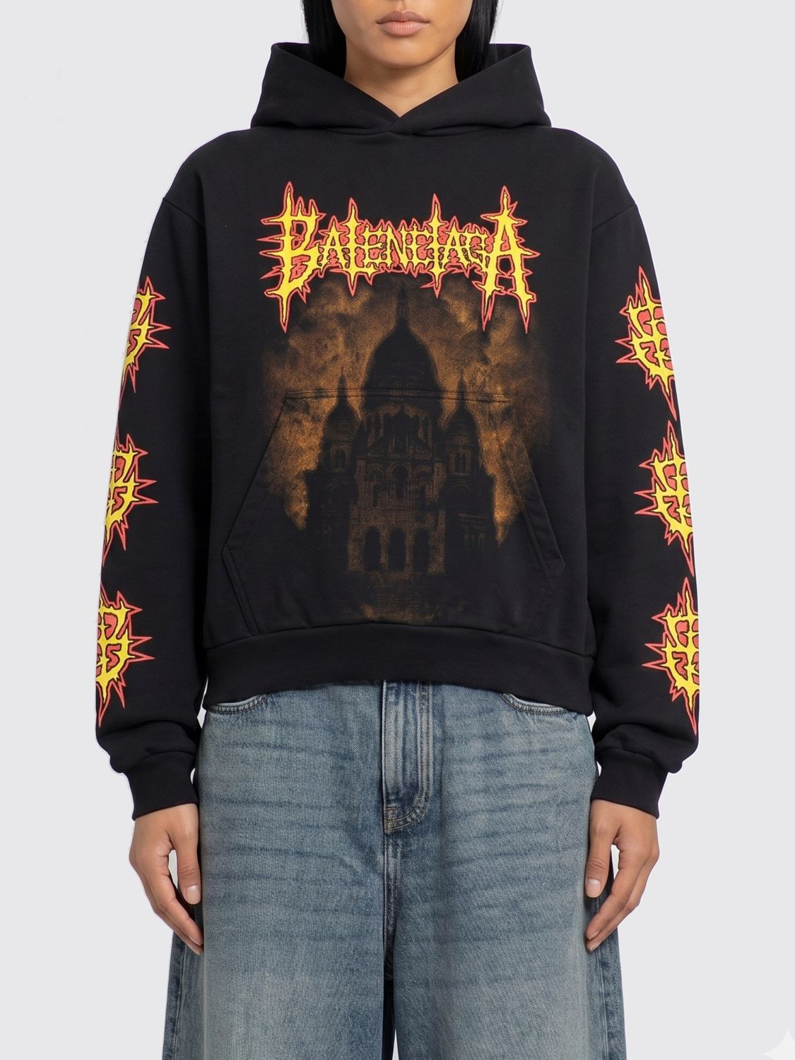 [Balenciaga] Hoodie SS26 851238TUVL2 1000