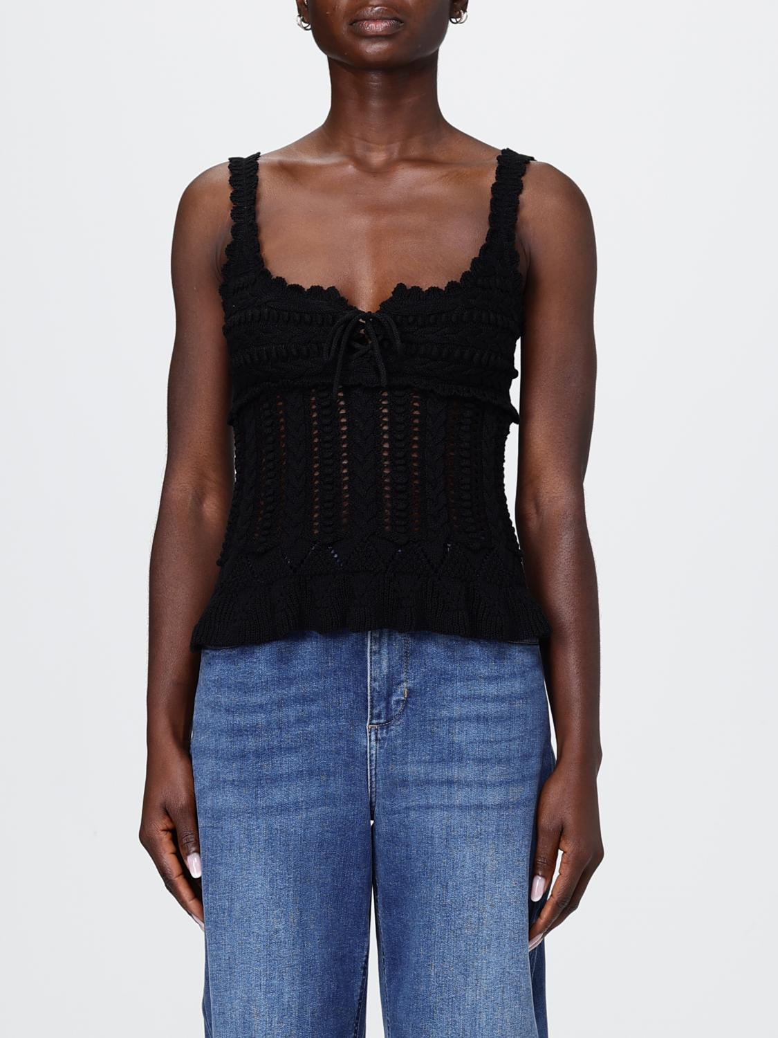 [Isabel Marant Etoile] T-shirts Sleeveless SS26 PU0854FAD1L04E 01BK