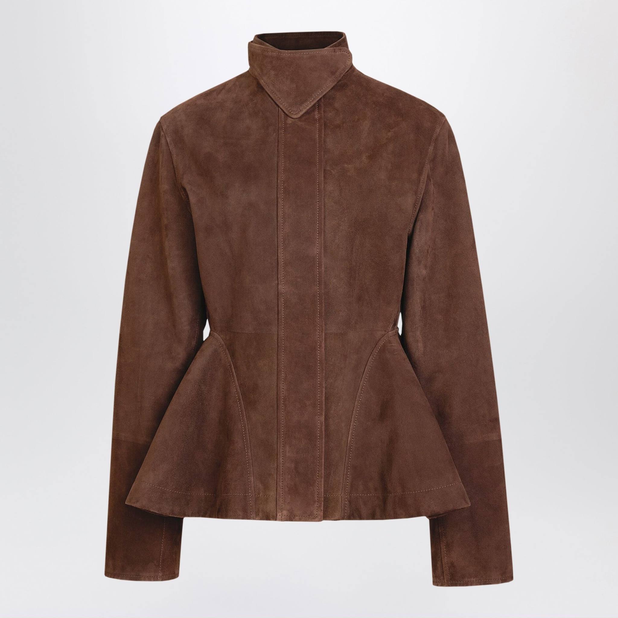 [Alaia] Leather Jacket FW26 AA9V1317L053DSUE