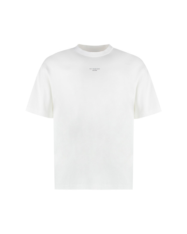 [DROLE DE MONSIEUR] T-shirts Short Sleeve FW25 PERMTS202CO002_OPW