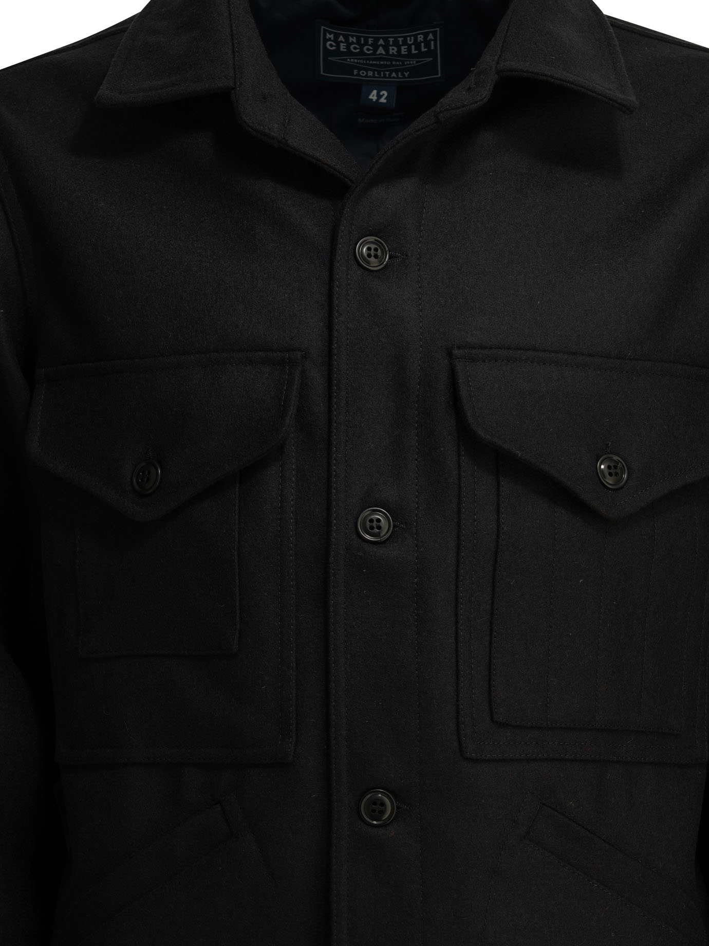 [Manifattura Ceccarelli] Coat FW26 7079-QRNAVY